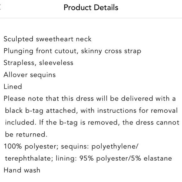 Bardot Jinxa Sequined Cutout Mini Dress - Picture 4 of 7